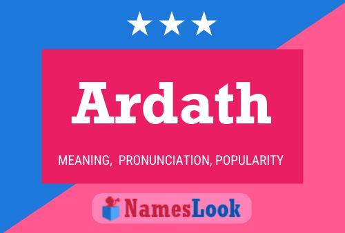 Постер имени Ardath