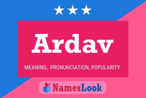 Постер имени Ardav