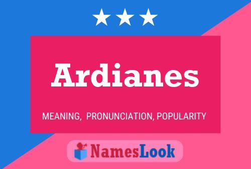 Постер имени Ardianes