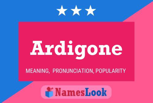 Постер имени Ardigone