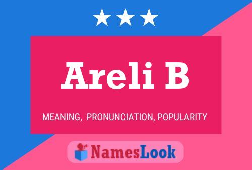 Постер имени Areli B