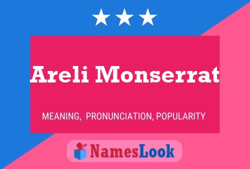 Постер имени Areli Monserrat