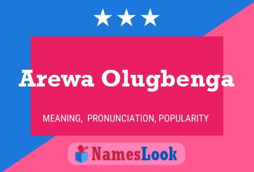 Постер имени Arewa Olugbenga