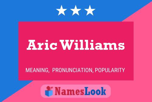 Постер имени Aric Williams