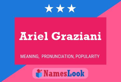 Постер имени Ariel Graziani