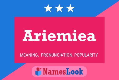 Постер имени Ariemiea