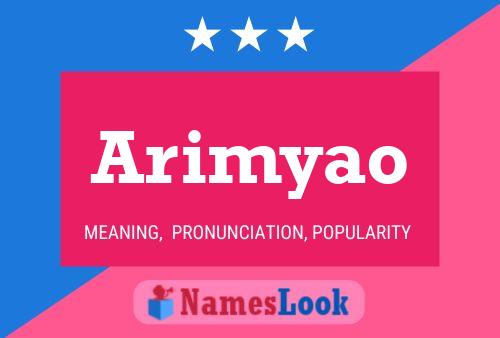 Постер имени Arimyao