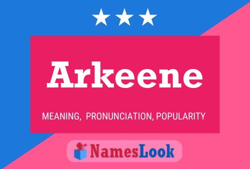 Постер имени Arkeene