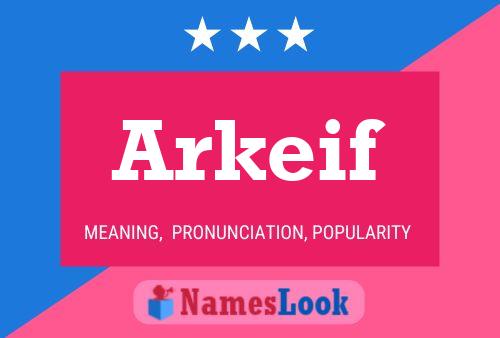 Постер имени Arkeif