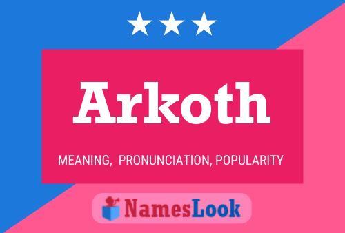 Постер имени Arkoth