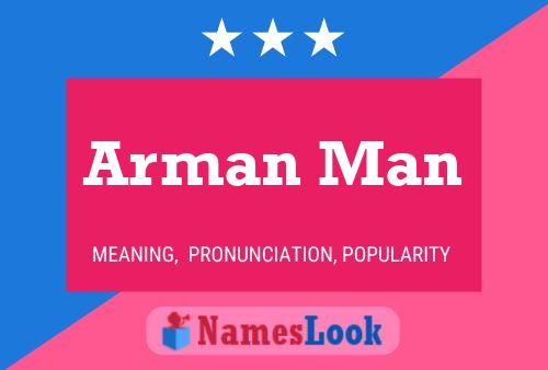 Постер имени Arman Man