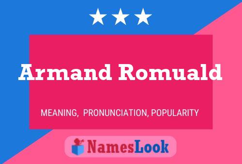 Постер имени Armand Romuald