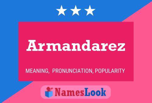 Постер имени Armandarez