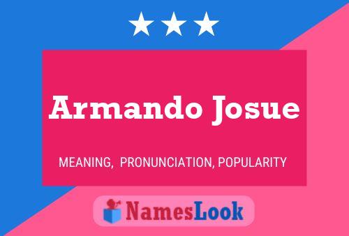 Постер имени Armando Josue