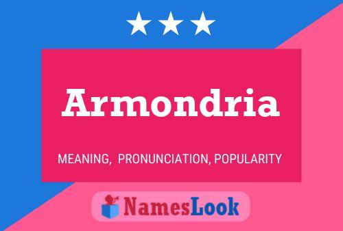 Постер имени Armondria