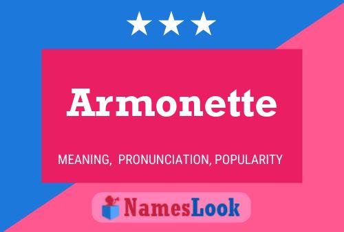 Постер имени Armonette