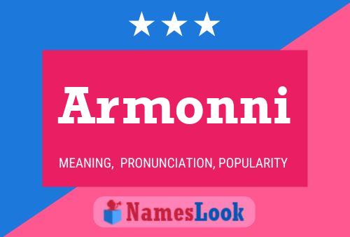 Постер имени Armonni