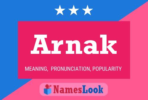 Постер имени Arnak