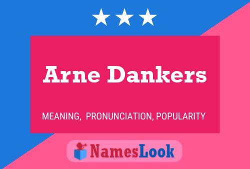 Постер имени Arne Dankers