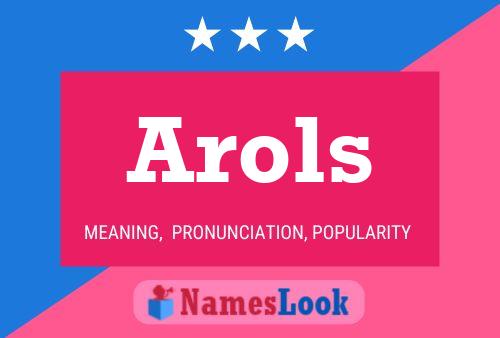 Постер имени Arols