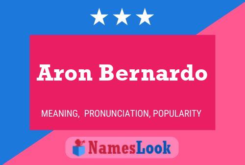 Постер имени Aron Bernardo