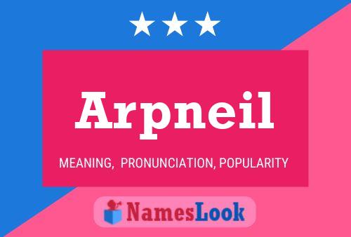 Постер имени Arpneil