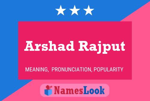 Постер имени Arshad Rajput