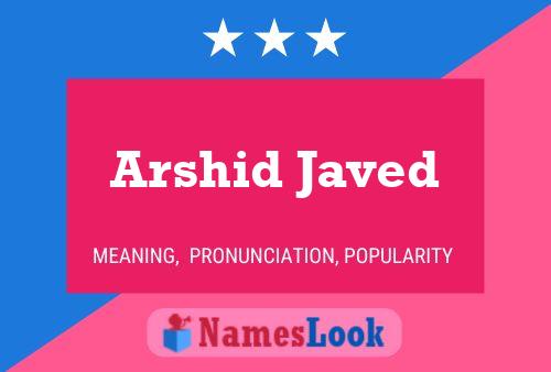 Постер имени Arshid Javed