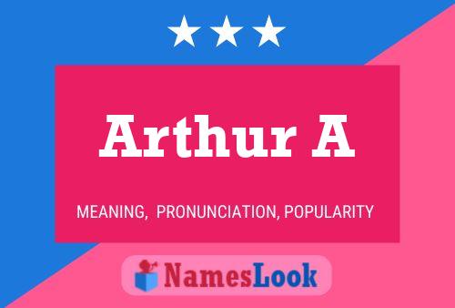 Постер имени Arthur A