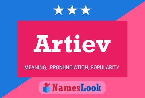 Постер имени Artiev