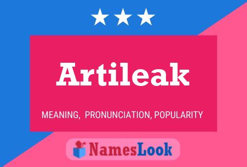 Постер имени Artileak