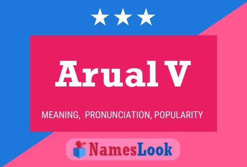 Постер имени Arual V