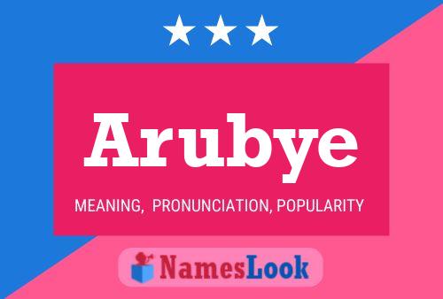 Постер имени Arubye