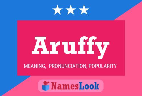 Постер имени Aruffy