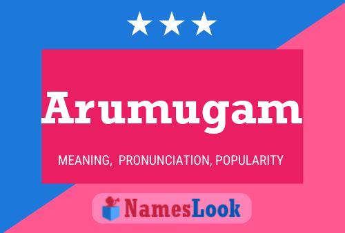 Постер имени Arumugam