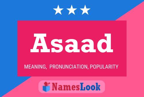 Постер имени Asaad