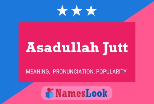 Постер имени Asadullah Jutt