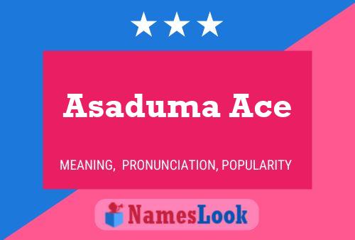 Постер имени Asaduma Ace