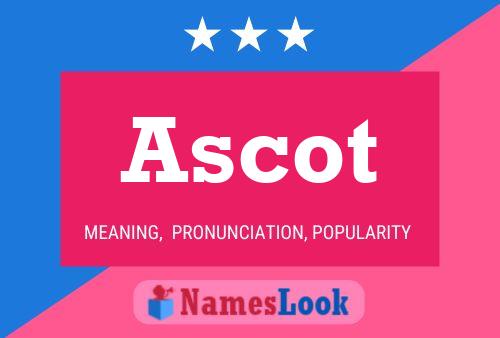 Постер имени Ascot