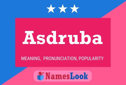 Постер имени Asdruba