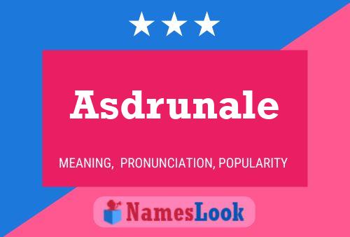 Постер имени Asdrunale