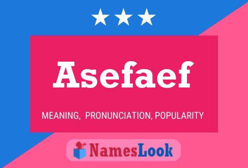 Постер имени Asefaef