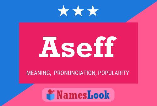 Постер имени Aseff