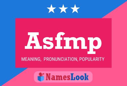 Постер имени Asfmp