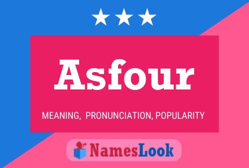 Постер имени Asfour