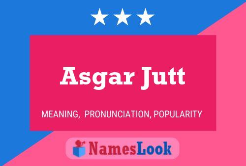 Постер имени Asgar Jutt