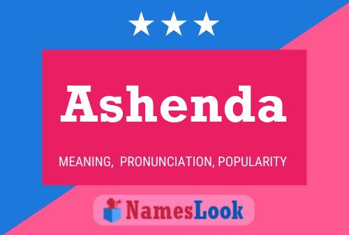 Постер имени Ashenda