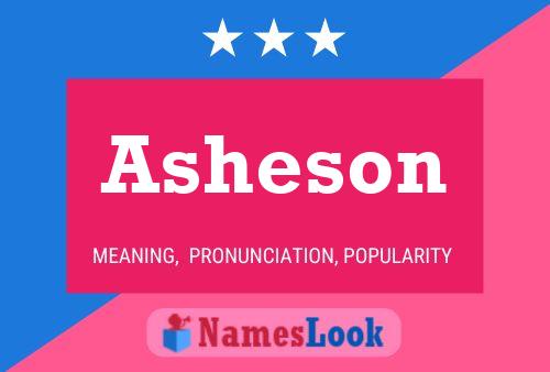 Постер имени Asheson