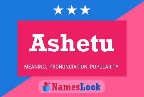 Постер имени Ashetu