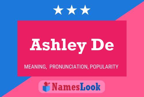 Постер имени Ashley De